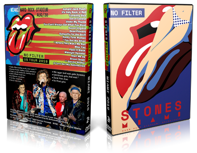 Kikker garen elkaar Rolling Stones 2019-08-30 DVD Miami Audience
