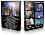 Artwork Cover of Bee Gees Compilation DVD UK TV Appearances 1987 to 1995 Proshot