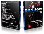 Artwork Cover of Bon Jovi 2008-07-15 DVD New York City Audience