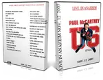 Artwork Cover of Paul McCartney 2005-11-12 DVD Anaheim Audience