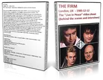 Artwork Cover of The Firm 1985-12-12 DVD London Proshot