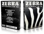 Artwork Cover of Zebra 1983-10-15 DVD Houston Proshot