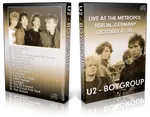 Artwork Cover of U2 1981-11-04 DVD Berlin Proshot