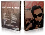 Artwork Cover of U2 1992-05-09 DVD Gent Audience