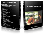 Artwork Cover of U2 1992-09-06 DVD Toronto Proshot