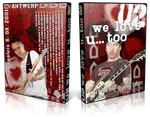 Artwork Cover of U2 2001-08-06 DVD Antwerp Audience