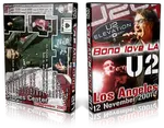 Artwork Cover of U2 2001-11-12 DVD Los Angeles Audience