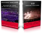Artwork Cover of U2 2005-11-09 DVD Oakland Audience