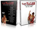 Artwork Cover of Van Halen 1983-01-21 DVD Sao Paulo Proshot