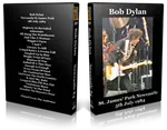 Artwork Cover of Bob Dylan 1984-07-05 DVD Newcastle Audience