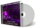 Artwork Cover of Van der Graaf Generator 2005-11-12 CD Glasgow Audience