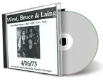 Artwork Cover of West Bruce Laing 1973-04-16 CD Frankfurt Audience