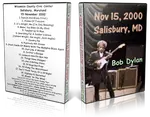 Artwork Cover of Bob Dylan 2000-11-15 DVD Salisbury Audience