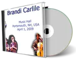 Artwork Cover of Brandi Carlile 2009-04-01 CD Portsmouth Audience
