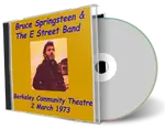 Artwork Cover of Bruce Springsteen 1973-03-02 CD Berkeley Soundboard
