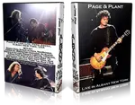 Artwork Cover of Jimmy Page and Robert Plant 1998-07-11 DVD Albany Proshot