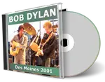 Artwork Cover of Bob Dylan 2001-08-10 CD Des Moines Audience