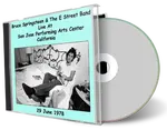 Artwork Cover of Bruce Springsteen 1978-06-29 CD San Jose Audience