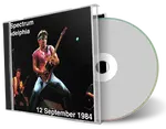 Artwork Cover of Bruce Springsteen 1984-09-12 CD Philadelphia Audience
