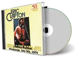 Artwork Cover of Eric Clapton 1974-07-05 CD Pittsburgh Audience