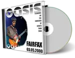 Artwork Cover of Oasis 2000-05-03 CD Fairfax Audience