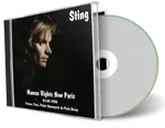 Artwork Cover of Sting 1988-09-05 CD Paris Audience