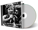 Artwork Cover of Bruce Springsteen 1985-09-24 CD Denver Audience