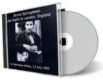 Artwork Cover of Bruce Springsteen 1992-07-13 CD London Audience