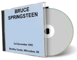 Artwork Cover of Bruce Springsteen 1992-11-03 CD Milwaukee Audience