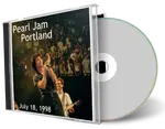 Artwork Cover of Pearl Jam 1998-07-18 CD Portland Audience