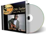 Artwork Cover of Otis Taylor 2003-06-27 CD Bellinzona Soundboard