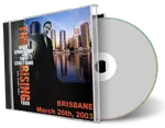 Artwork Cover of Bruce Springsteen 2003-03-26 CD Brisbane Audience