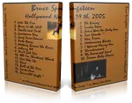 Artwork Cover of Bruce Springsteen 2005-11-19 DVD Hollywood Audience