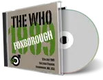Artwork Cover of The Who 1989-07-12 CD Foxboro Audience