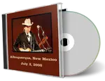 Artwork Cover of Bob Dylan 2000-07-03 CD Albuquerque Audience