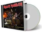 Artwork Cover of Iron Maiden 2019-09-09 CD Sacramento Audience