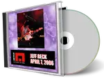 Artwork Cover of Jeff Beck 2006-04-07 CD Palm Desert Audience