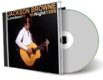 Artwork Cover of Jackson Browne 1986-10-03 CD London Audience