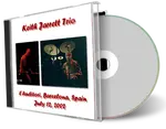 Artwork Cover of Keith Jarrett Trio 2002-07-12 CD Barcelona Audience