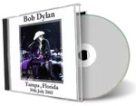 Artwork Cover of Bob Dylan 2003-07-30 CD Tampa Soundboard