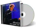 Artwork Cover of Bob Dylan 2003-10-29 CD Munich Audience