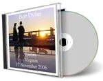 Artwork Cover of Bob Dylan 2006-11-17 CD Fairfax Audience