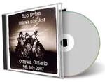 Artwork Cover of Bob Dylan 2007-07-05 CD Ottawa Audience