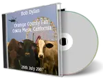 Artwork Cover of Bob Dylan 2007-07-26 CD Costa Mesa Audience