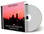Artwork Cover of Bob Dylan 2008-08-28 CD Kansas City Audience