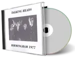 Artwork Cover of Talking Heads 1977-05-24 CD Birmingham Soundboard