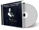 Artwork Cover of Bruce Springsteen 1992-12-07 CD Philadelphia Audience
