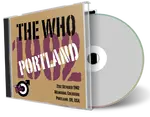 Artwork Cover of The Who 1982-10-21 CD Portland Audience