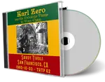 Artwork Cover of Earl Zero 1980-10-03 CD San Francisco Audience