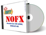 Artwork Cover of NOFX 2000-07-09 CD Henderson Audience